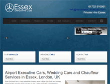 Tablet Screenshot of essexexecutivecars.com